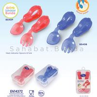 Gambar Baby Safe Flexy and Heat Indicator Spoon - Sendok Makan Bayi dari Sahabat.Bunda Kota Malang 2 Tokopedia