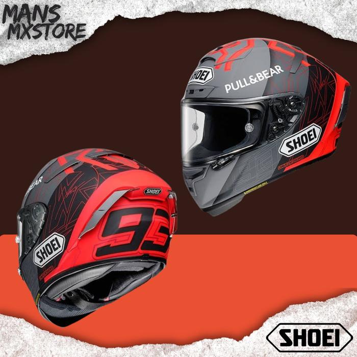 harga helm shoei x14 black X-15 Helmet - Gloss - Size M tested and refined aerodynamics and ventilation performance X Fourteen Fl Face Shoei