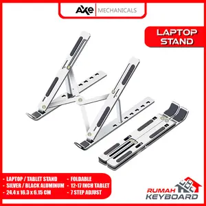 LAPTOP TABLET STAND HOLDER - STAND HOLDER - PORTABLE - COMPACT MULTIFUNGSI