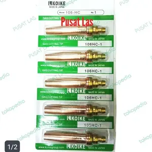 Cutting Tip Strong 25 Lpg Cutting Nozzle Gas LPG Strong25 Mata Potong Propane S25 KOIKE