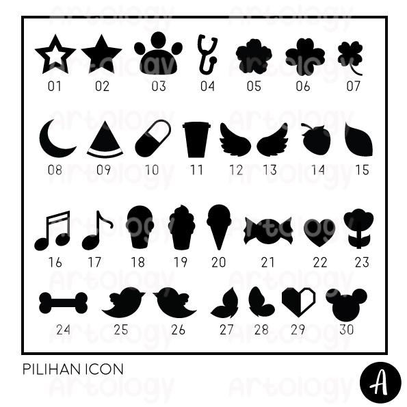 Sticker Nama Custom Anak Dewasa Cutting Stiker Vinyl Waterproof 3