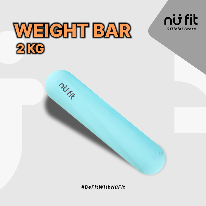 Jual Nu Fit - Weight Bar 2 Kg - Dumbbel Mini - Barbell Mini Biru ...