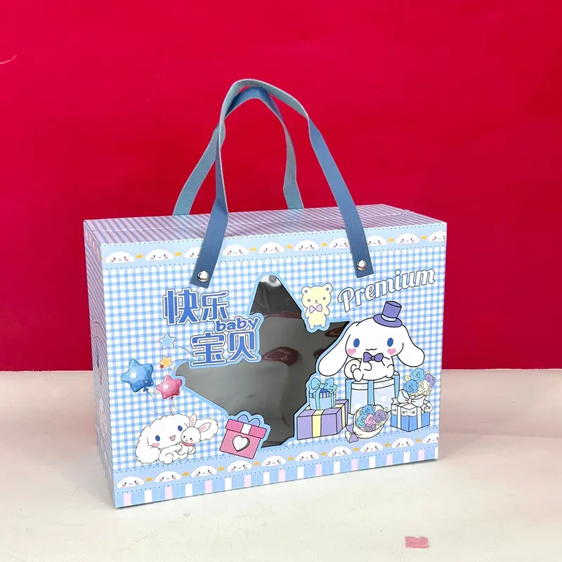 WED Goodie Bag Ulang Tahun Anak Bahan Premium TEBAL Kotak Kado Tahun Paperbag Ulang Tahun Anak Variasi Anak-anak 2