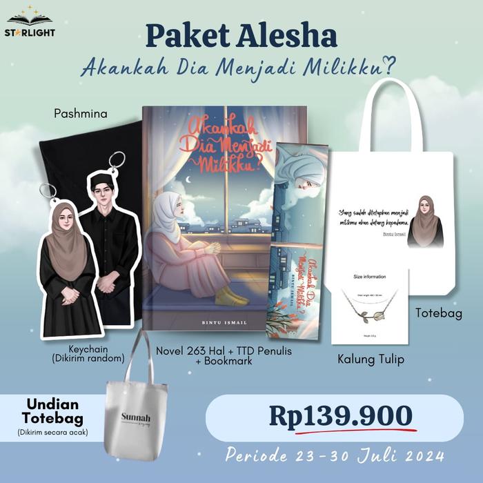 Gambar PRE ORDER - Buku Novel - Akankah Dia Menjadi Milikku - Bintu Ismail - Starlight - Bumifiksi (23 - 30 Juli 2024) dari BumifiksiJogjakarta Kab. Sleman Tokopedia