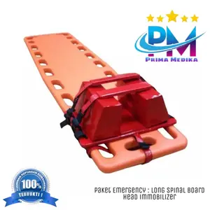 Long Spinal Board & Head Immobilizer (Paket Emergency)
