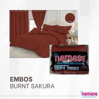 Gambar Namasa Bedcover Set + Sprei Ukuran King Size 200X200X35 EXTRA KING dari Miracleolshop_NEW Kab. Bandung 5 Tokopedia