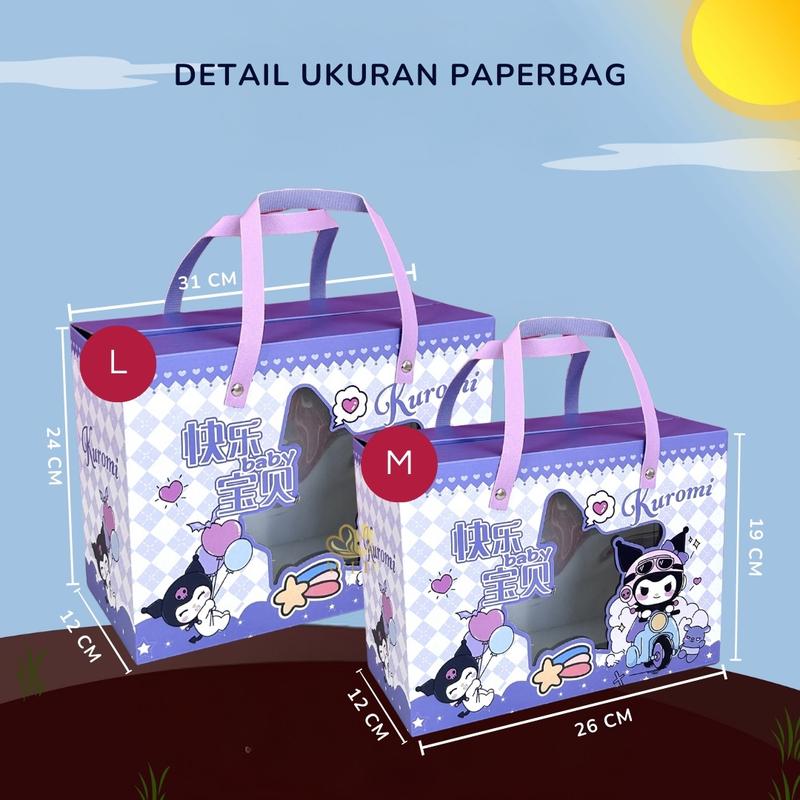 Product Introduction of WED Goodie Bag Ulang Tahun Anak Bahan Premium TEBAL Kotak Kado Tahun Paperbag Ulang Tahun Anak Variasi Anak-anak 0