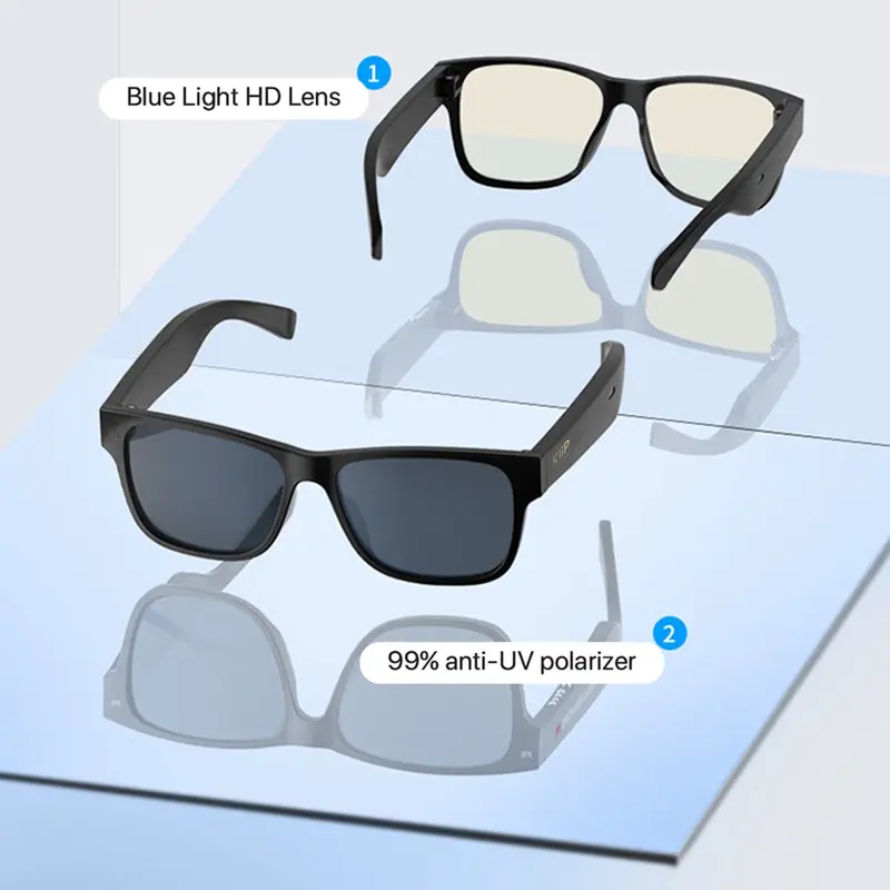 KiiP Smart Glass S01 Kacamata Headset Bluetooth Multifungsional Glasses Kaca Mata Pintar Blueray 2