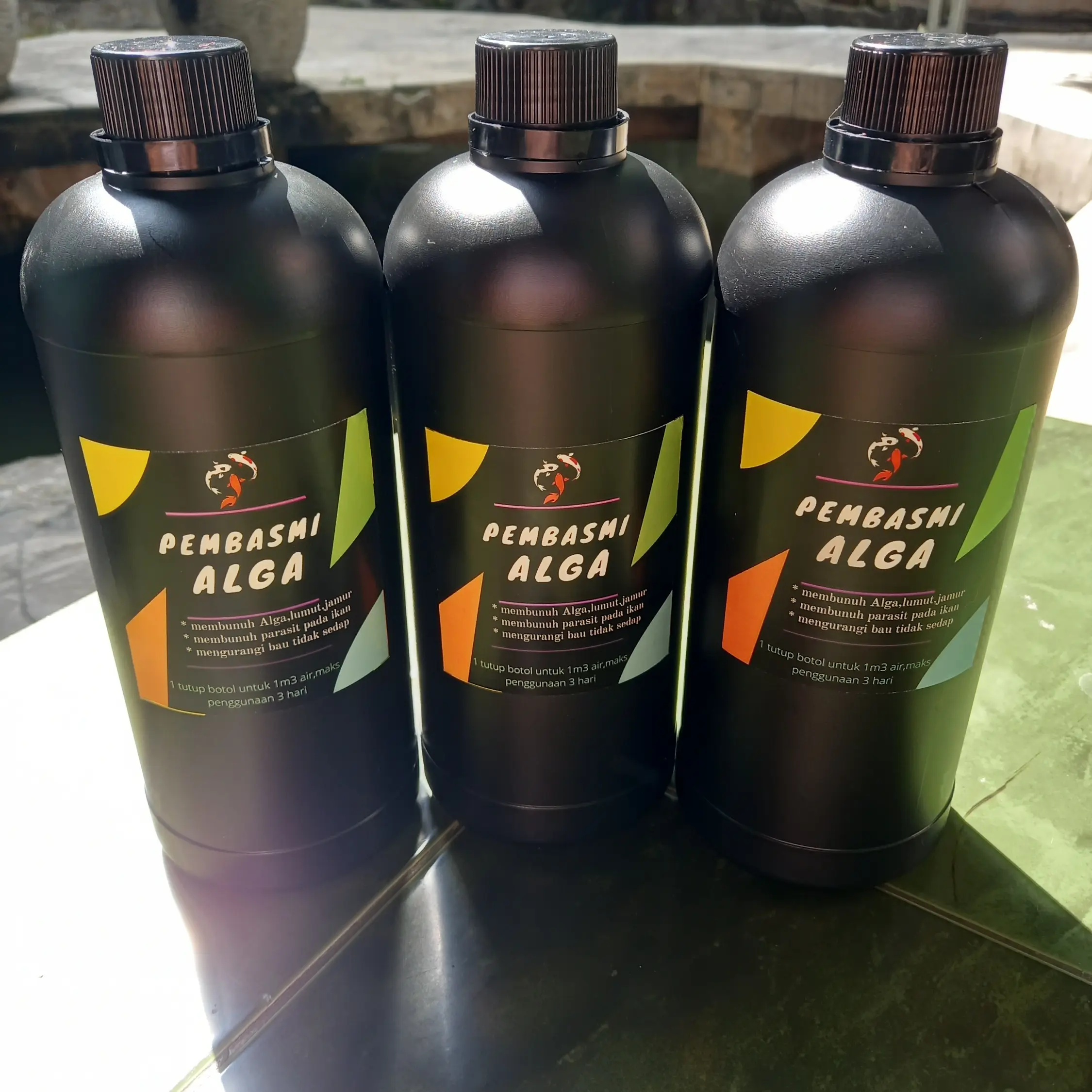 Pembasmi / Anti Alga Lumut Jamur 1 Liter - Untuk Aquascape Kolam Ikan