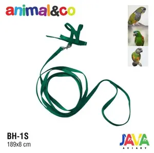 AnimalnCo Harness Latih Burung Free fly BH-1S Harness Parrot Medium Hans macaw Beo Senegal