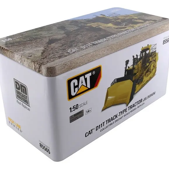 DM 1:50 Cat D11T Track Type Tractor Diecast Masters Tambang Miniatur Replika Caterpillar 8