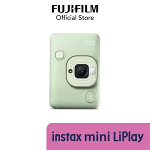 FUJIFILM Instax Mini LiPlay Hybrid Instant Camera & Smartphone Printer