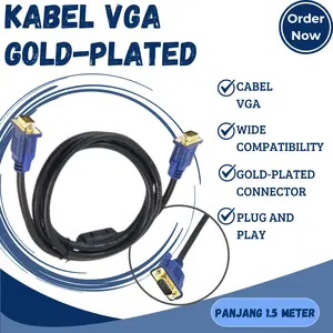 Kabel VGA Male-Male 1.5m Standard
