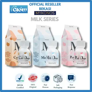 Mykonos Milk Series - Milk Drops Pink Drops Cafe Drops 50 ML Extrait De Parfum