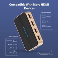 Gambar Vention Splitter HDMI 2.0 (1 in 4 Out) Full HD 3D 4K - ACCG0 dari Vention By Andalan Kota Administrasi Jakarta Utara 5 Tokopedia