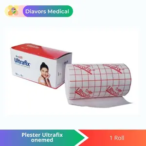 ultrafix plester non woven 1 roll onemed 5cmx5m/10cmx5m/15cmx5m