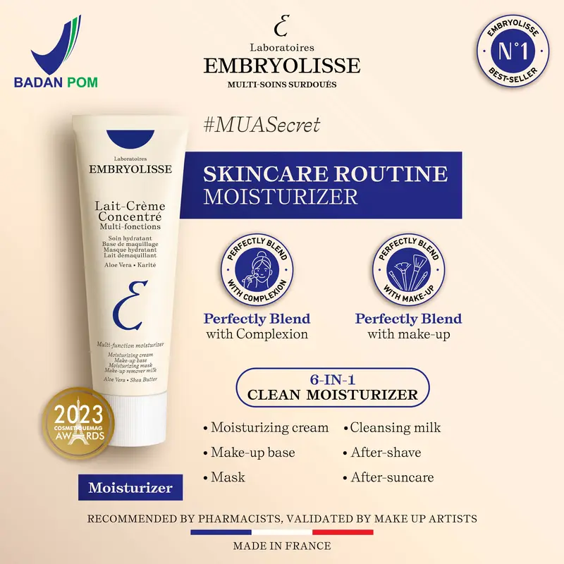 [EXCLUSIVE PHILIPSKWOK] Embryolisse Lait-Creme Concentre 30ml Moisturizer Cream Pelembab Wajah 2