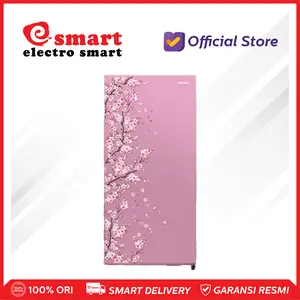 Sharp Kulkas 1 Pintu SJ-N162D-SP Kirei III 133L