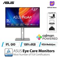 Gambar ASUS ProArt Display PA278CFRV | 27" QHD IPS 100Hz 5ms DisplayHDR 400 and VESA MediaSync USB-C Monitor dari Lezz Computech Kota Administrasi Jakarta Utara 1 Tokopedia