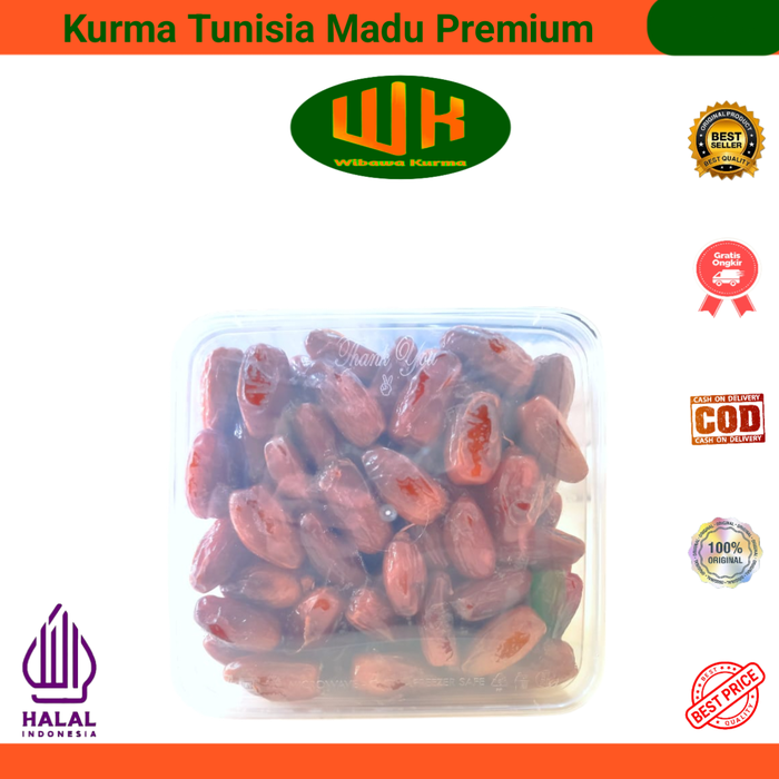 Gambar kurma tunisia madu 1kg dari Wibawa Kurma Kota Tangerang Tokopedia
