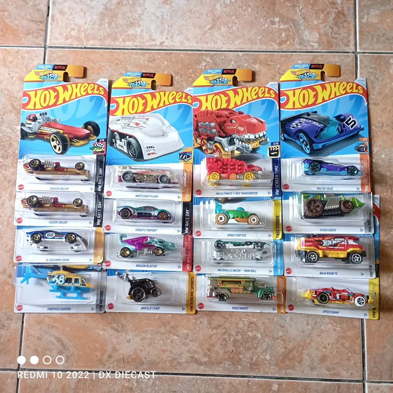 Hot Wheels Random Murah Original SNI Diecast Mobil HotWheels Mainan Anak Laki Perempuan Mini Scale Mobil 1:64 3