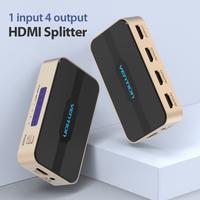 Gambar Vention Splitter HDMI 2.0 (1 in 4 Out) Full HD 3D 4K - ACCG0 dari Vention By Andalan Kota Administrasi Jakarta Utara 3 Tokopedia