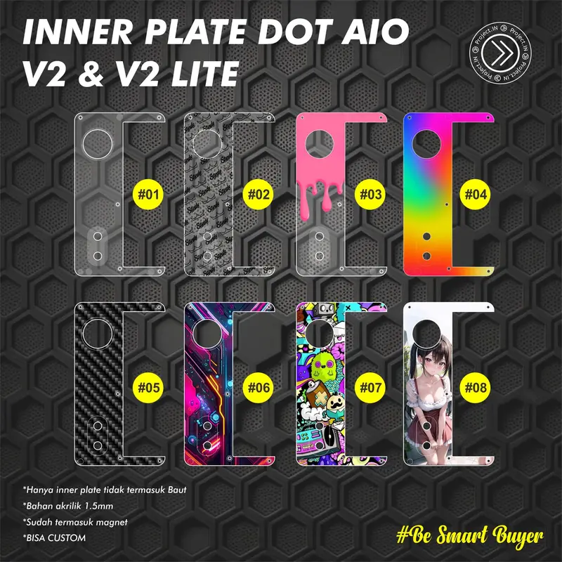 Inner Plate dots aio v2  dan v2 lite 0