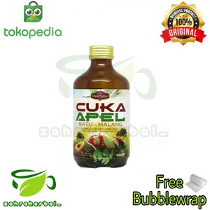 Cuka Apel Batu Malang Royal Sultan Cuka Apel Untuk Batu Empedu - 320 ml