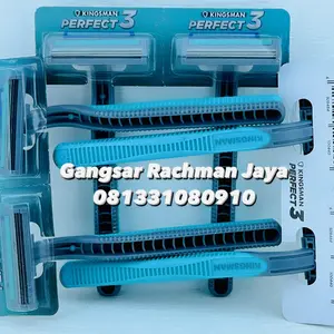 Shaver kingsman mata 3 ( isi 24 pcs ) Set Cukur Kumis