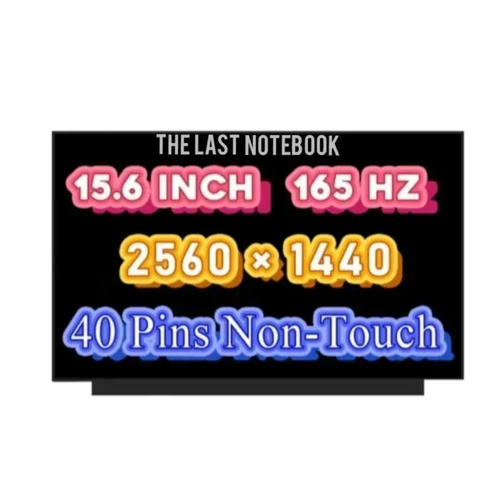 Layar Led Lcd Laptop NE156QHM-NY4 V8.0 NE156QHM-NY5 NE156QHM-NY1 NE156QHM-NY2 NE156QHM-NY3 QHD 165Hz 100% sRGB IPS