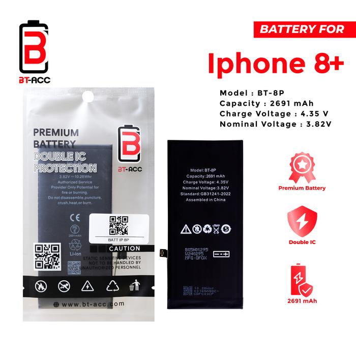 Gambar BT-ACC Battery Baterai For Hp Iphone 8G+ 2691mAh dari BT-ACC Kota Administrasi Jakarta Utara Tokopedia