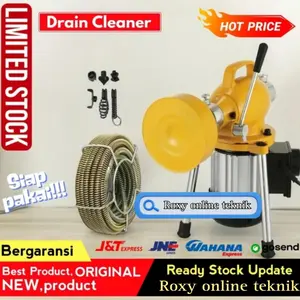 Electric Drain cleaner machine mesin saluran Air pipa mampet