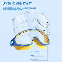 Gambar Kacamata Renang Anak Swimming Colore.in Anti Fog Polycarbonate CF031 - Orange dari Colore.in Eyewear Kota Administrasi Jakarta Pusat 4 Tokopedia