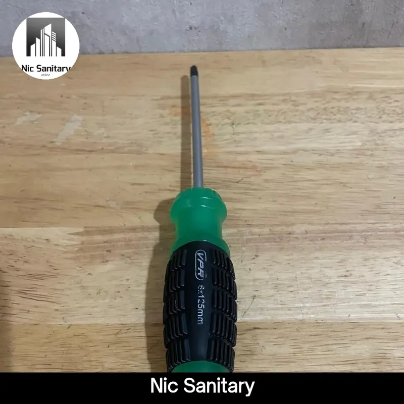 Obeng GAGANG karet magnet 5" inch + plus VPR /  OBENG KARET MURAH VPR 5" 1