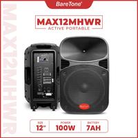 Gambar BareTone MAX12MHWR Speaker Portable 12 Inch 100W 2-Way Wireless Bluetooth dari Starcomp Semarang Kab. Banyumas 5 Tokopedia