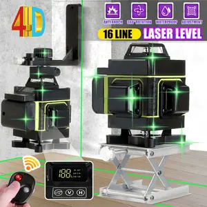 Laser Level 16 Garis 4D Self Leveling Laser Siku Bangunan Hilda LD-515