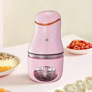 Gambar SAMONO Mini Food Processor Chopper 300 ml SW099 SW-099 - SW-099S Pink dari amac electronic store Kota Tangerang 4 Tokopedia
