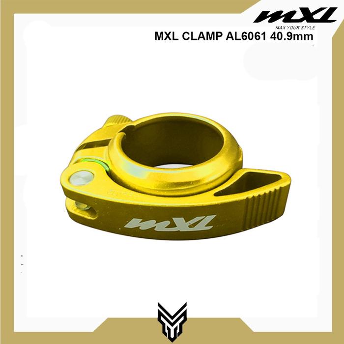 Gambar MXL Seatclamp Sepeda Lipat 40.9mm Alloy QR Quick Release Seat Clamp - Gold dari MXL Sports Indonesia Kota Administrasi Jakarta Selatan 5 Tokopedia