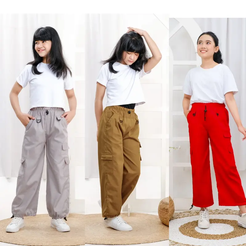celana panjang anak perempuan korean style  usia 1 - 13 tahun 1