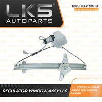 Gambar REGULATOR WINDOW ASSY LKS FOR COROLLA GREAT AE100 1992 DEPAN KANAN dari LKS Autoparts Kota Administrasi Jakarta Utara 3 Tokopedia