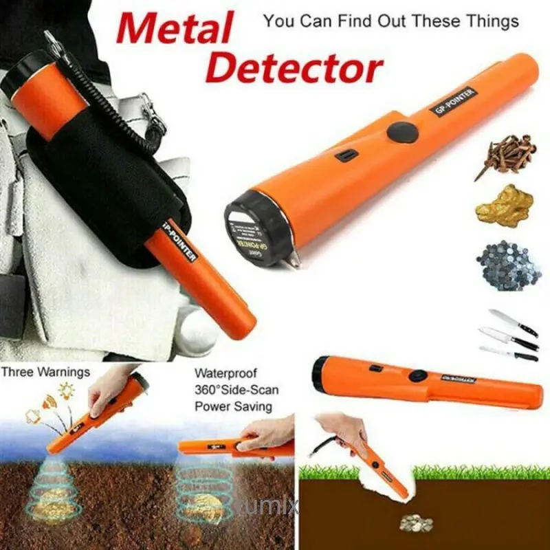 GP Pointer S Metal Detector / Alat Pendeteksi Logam Detektor Emas Harta