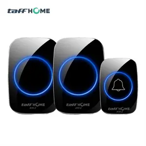 Bel Rumah Wireless TaffHome A10 Bell Pintu Doorbell Waterproof 38 Nada