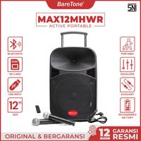 Gambar BareTone MAX12MHWR Speaker Portable 12 Inch 100W 2-Way Wireless Bluetooth dari Starcomp Semarang Kab. Banyumas 3 Tokopedia