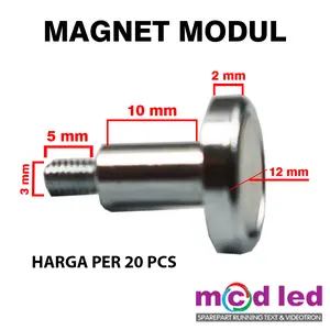 MAGNET MODUL 3 MM PANJANG 12 MM