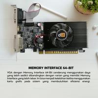 Gambar VGA Card GT 610 2GB GDDR3 Digital Alliance - GT610 2G DDR3 DA dari JNC KOMPUTER Kota Administrasi Jakarta Pusat 2 Tokopedia