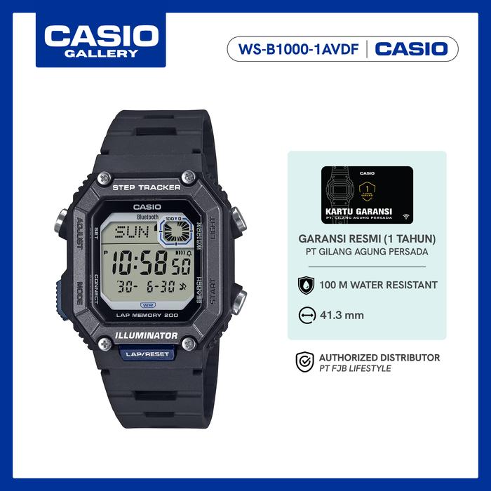 Gambar Jam Tangan Pria General WS-B1000-1AVDF Digital dari Casio Gallery Indonesia Kota Administrasi Jakarta Pusat Tokopedia