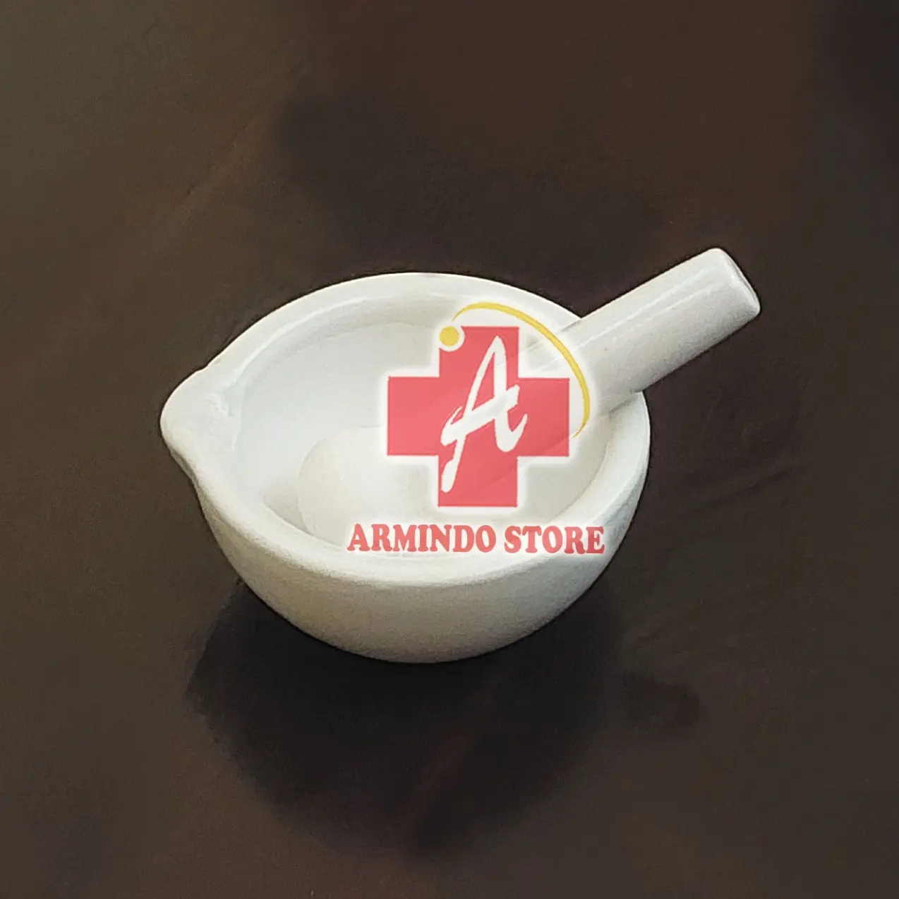 Mortir | Alat Penumbuk Obat | Alat Penumbuk Obat dia. 8cm