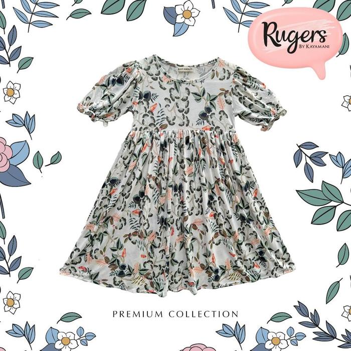 Gambar Rugers By Kayamani - Dress Anak Perempuan - Mystic Magnolia Dress - 6-7 tahun dari Rugers By Kayamani Kota Tangerang Selatan Tokopedia