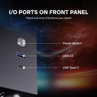 Gambar Hose Lexa Gaming Pandora Casing Gaming PC Komputer Mini Tower Micro M-ATX Type C White Putih Case dari UV Computer Mall Kota Medan 4 Tokopedia