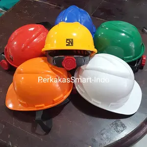 HELIOS helm proyek SNI fasttrack tali dagu V guard seperti MSA/safety helmet fast track/helm kerja model putar fastrack SNI/helm SNI